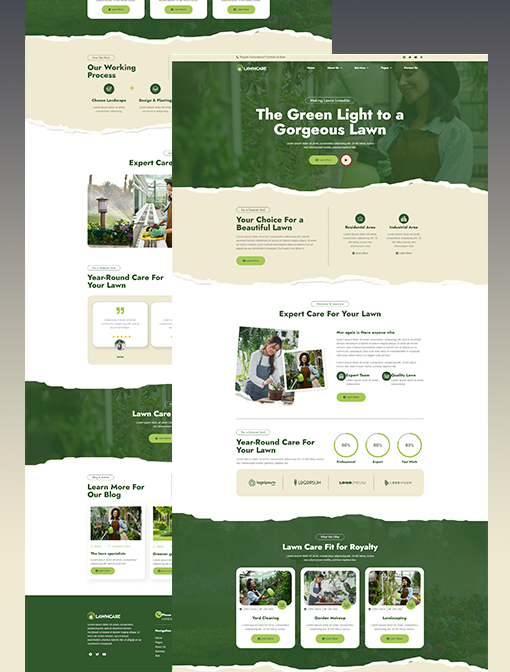 Homestead template preview